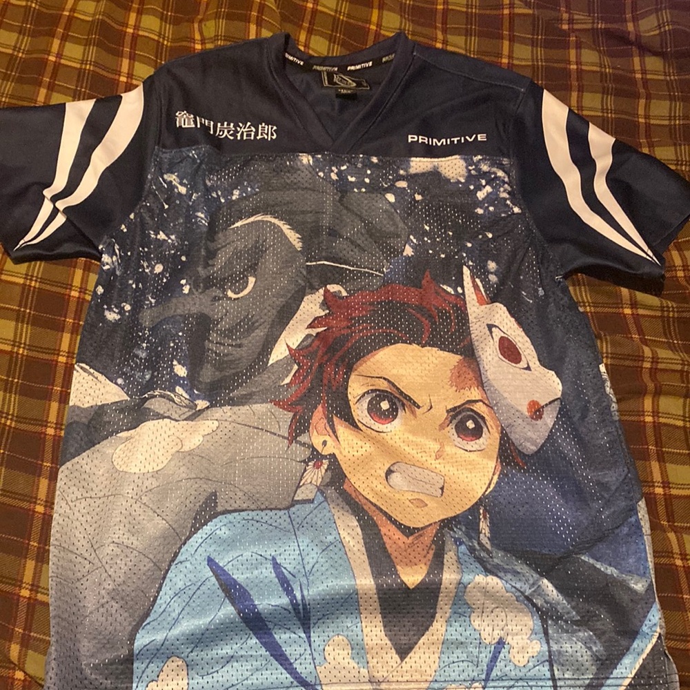 Primitive Demon Slayer Jersey(Size Medium)